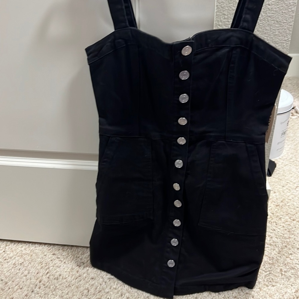 Black jean dress size XS